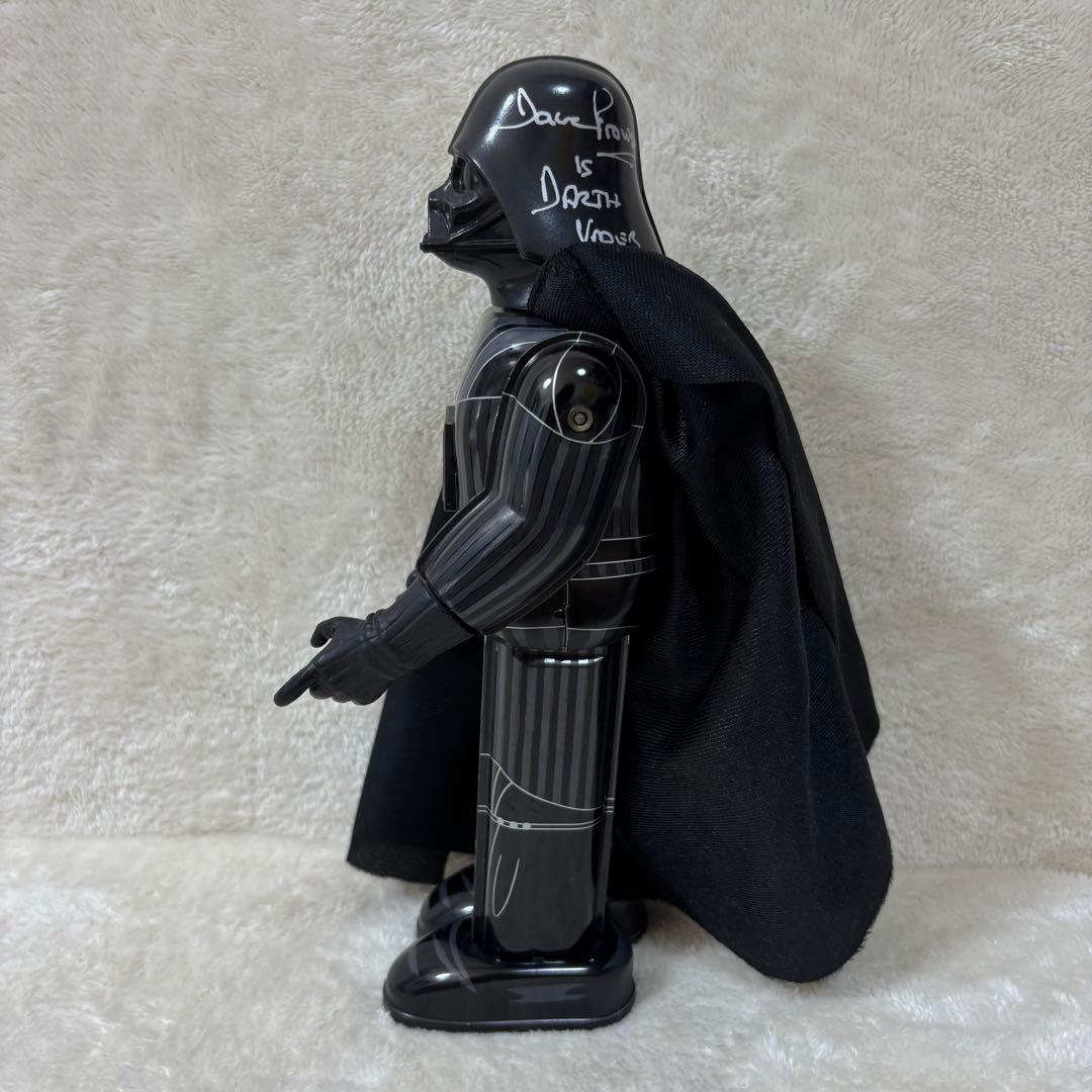 【希少品】1997 大阪ブリキ ダースベイダー デヴィッド・プラウズ 直筆サイン