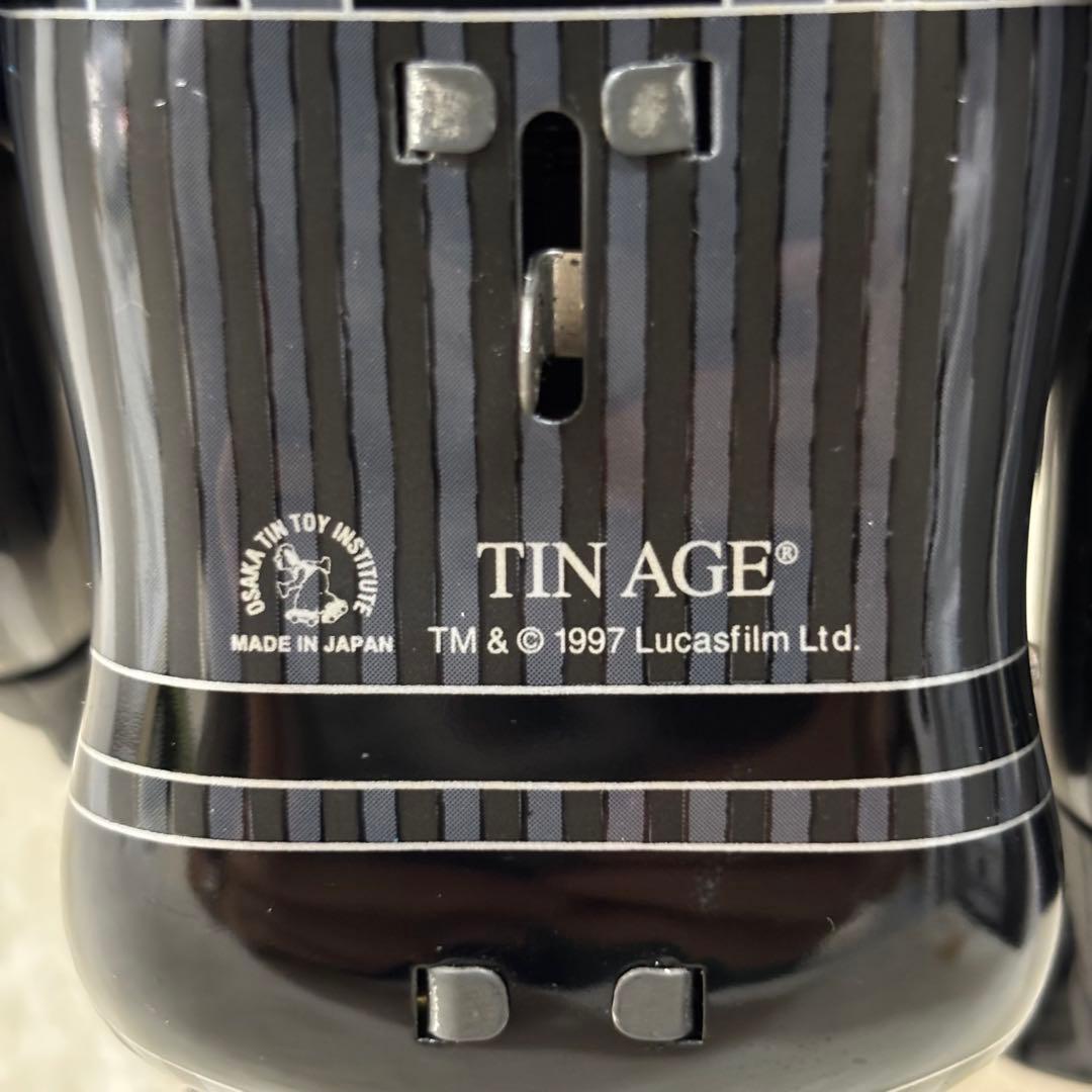 【希少品】1997 大阪ブリキ ダースベイダー デヴィッド・プラウズ 直筆サイン