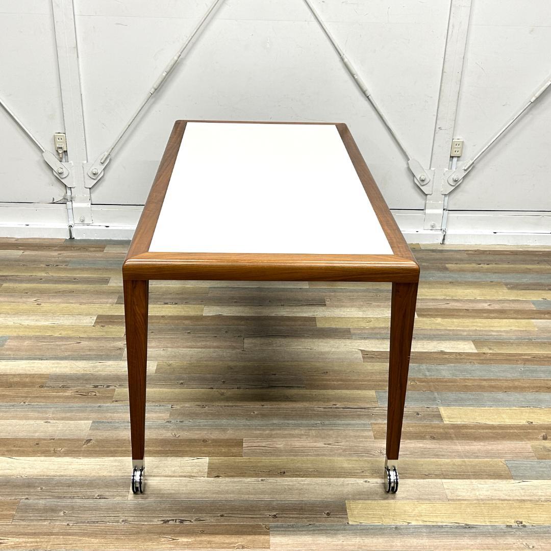 在庫処分　Time & Style Nancy ダイニングテーブル キャスター付