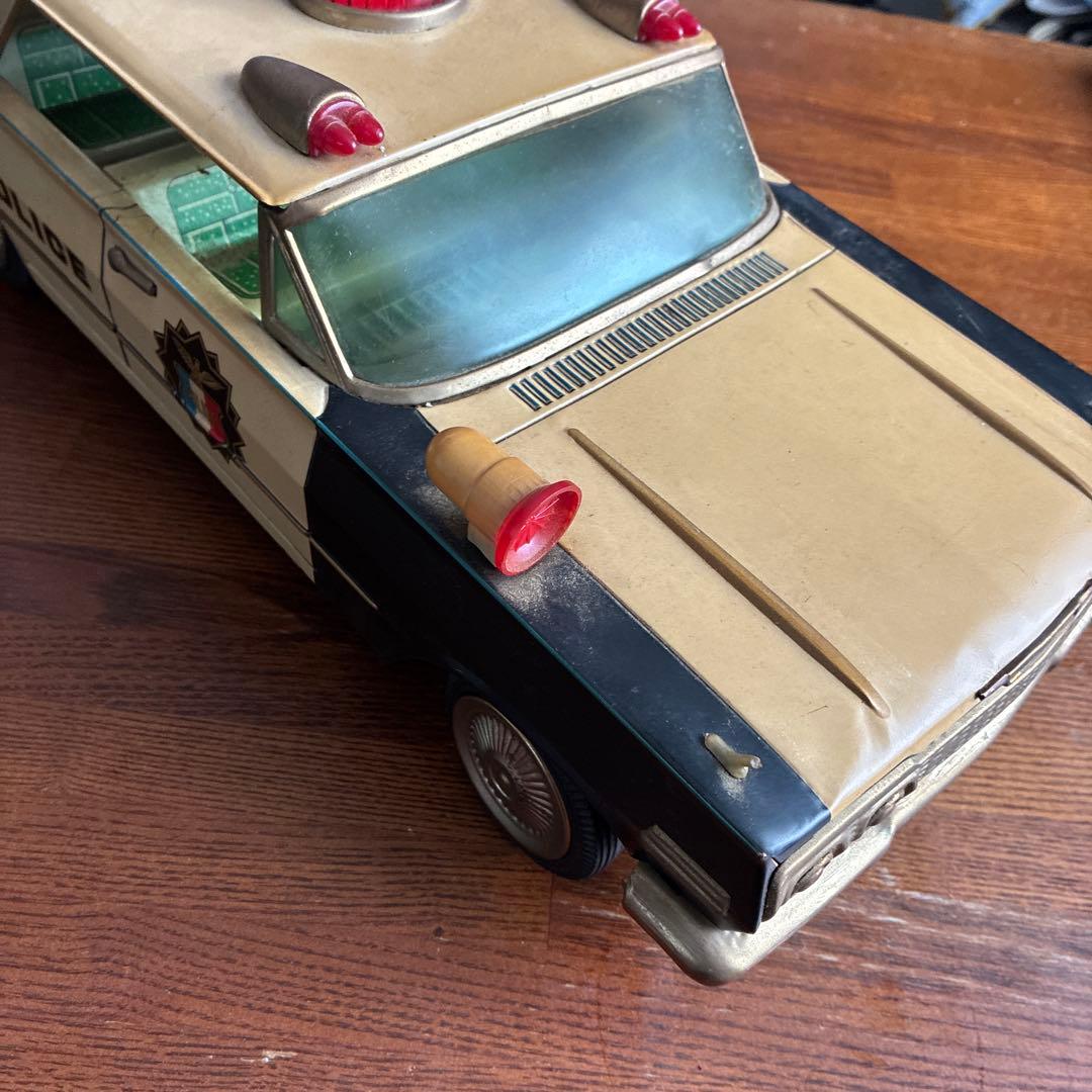 ハイウェイパトロールカー 金属製　（野村）