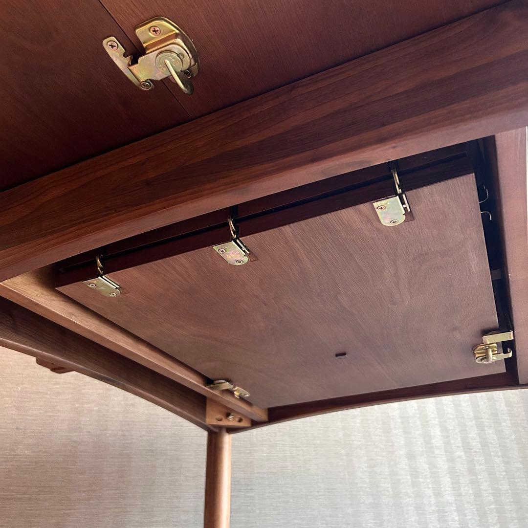 【美品】ウニコ ブレナ エクステンションテーブル Φ1100 伸縮式 24年製