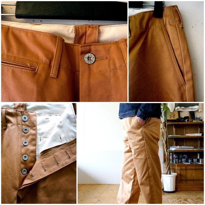 バズリクソンズ BUZZ RICKSONS チノパンツ M43035　 34