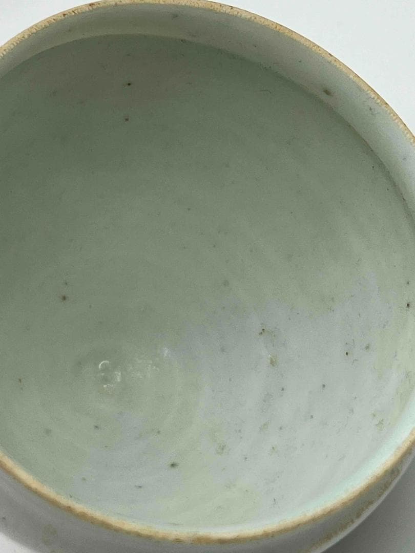 宋時代 湖田窯 鳥食罐　鳥餌壺　影青　茶道具　唐物　古物　中国骨董(F-96)