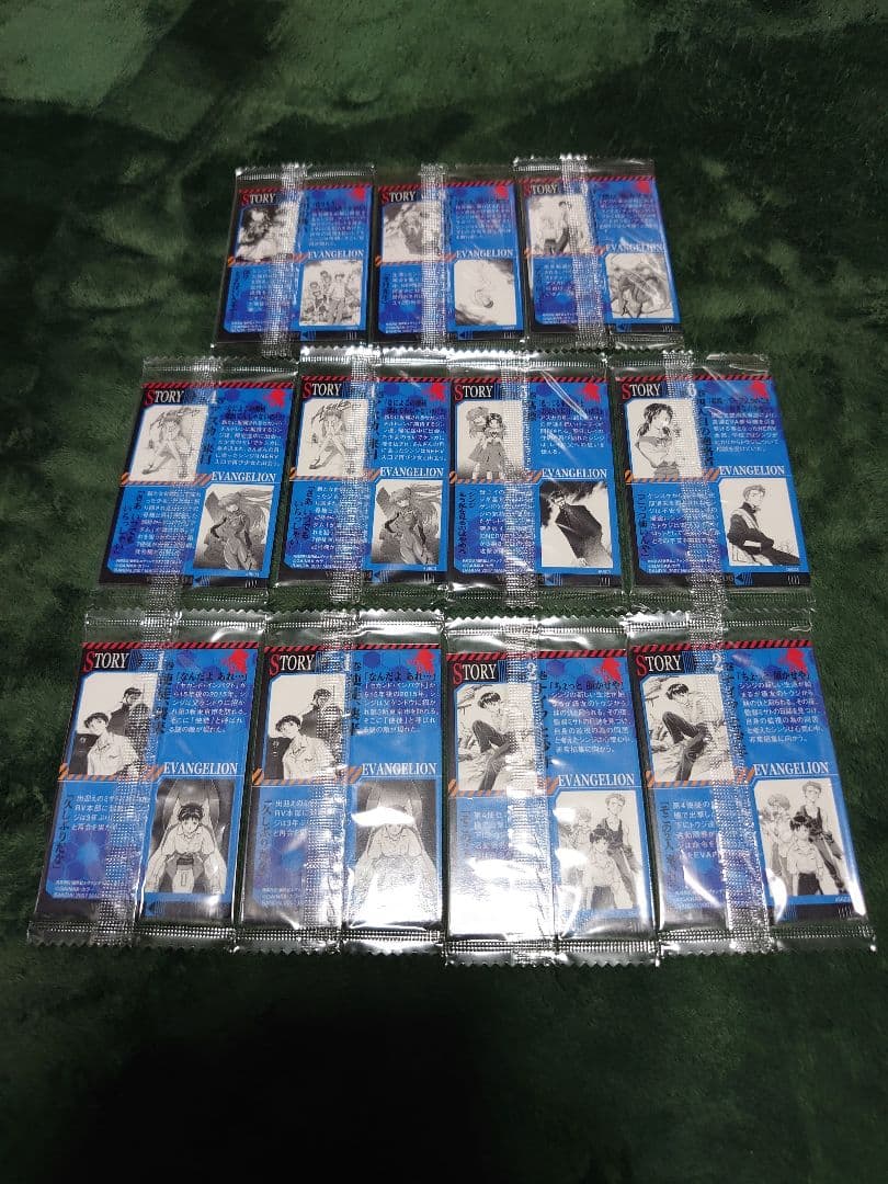 希少品 chap.1&2&3のみ 内袋未開封 エヴァンゲリオンウェハースカード