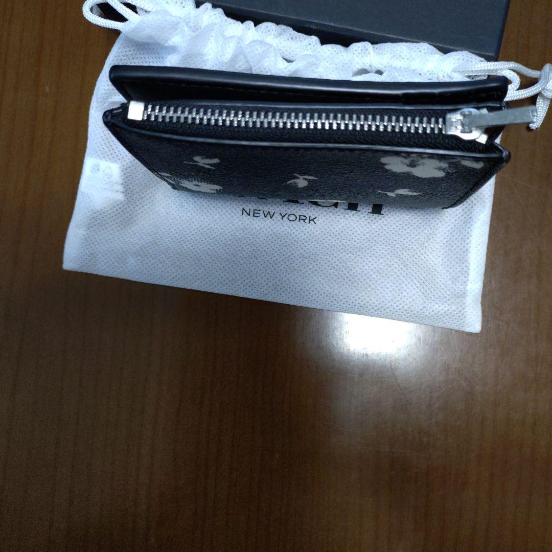 COACH 花柄 二つ折り財布 保存袋付き