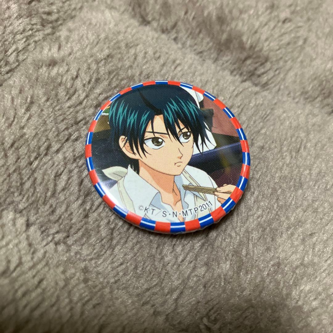 越前リョーマ　新テニスの王子様　テニプリ　ナムコナンジャタウン　ミニ缶バッジ