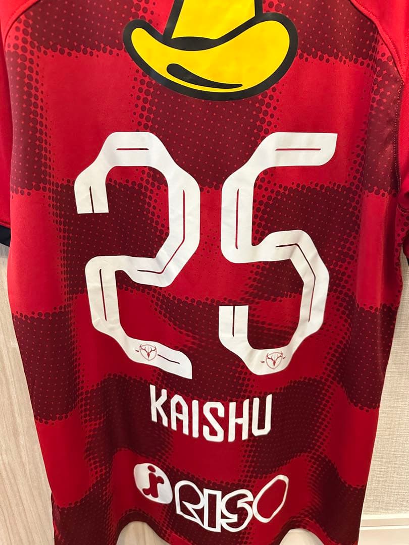 鹿島アントラーズ　 2024シーズンNIKEホームユニフォーム 25佐野海舟