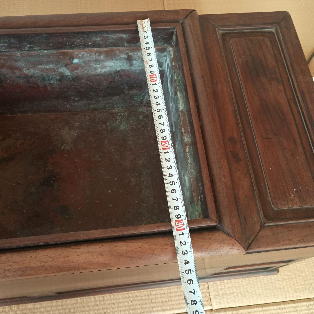 ★希少★ 関東火鉢 長方形 レトロ 骨董品 レア 送料込み