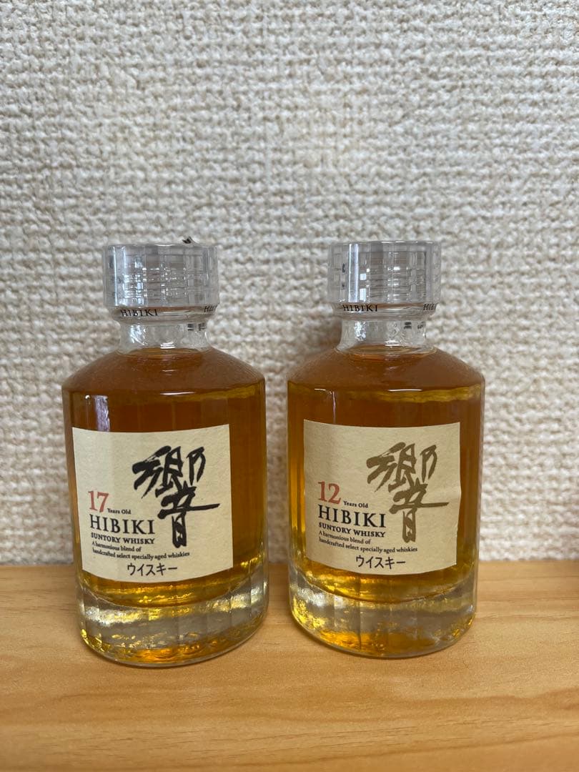 Hibiki 12年 & 17年 ウイスキー 50ml mini セット