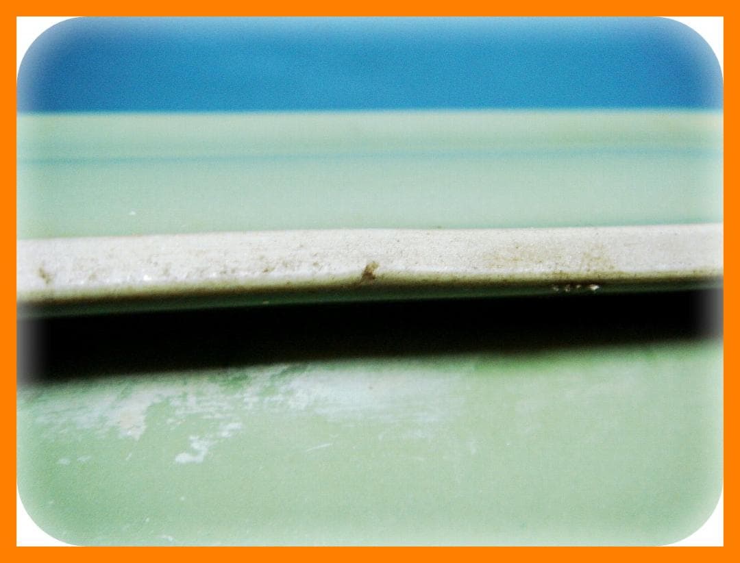 582『青磁 山水 長皿』　/骨董品 古美術 アンティーク 古玩