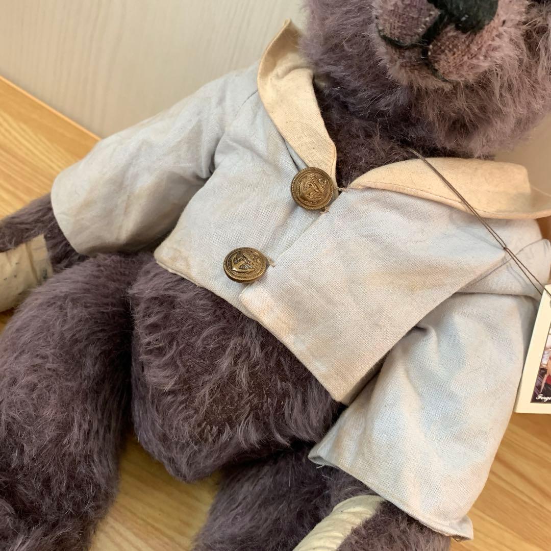 フォーゲットミーノット　テディベア　JOY様　海外作家　アーティスト作家