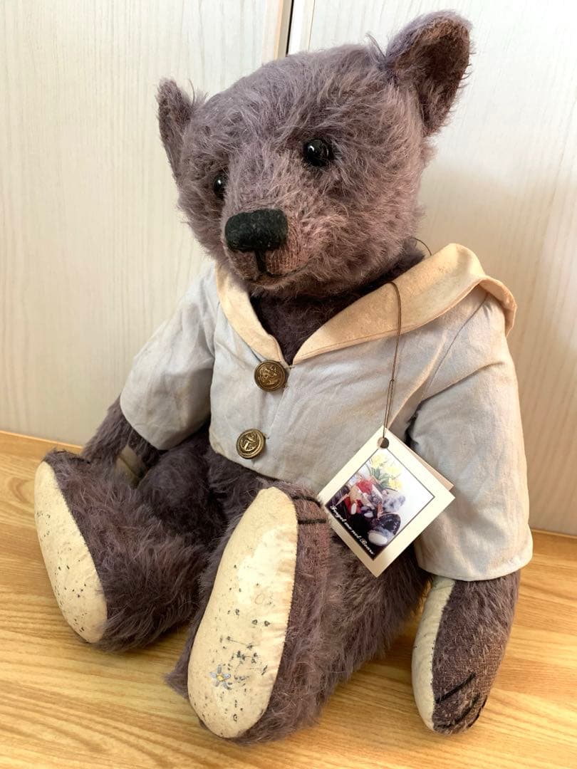 フォーゲットミーノット　テディベア　JOY様　海外作家　アーティスト作家