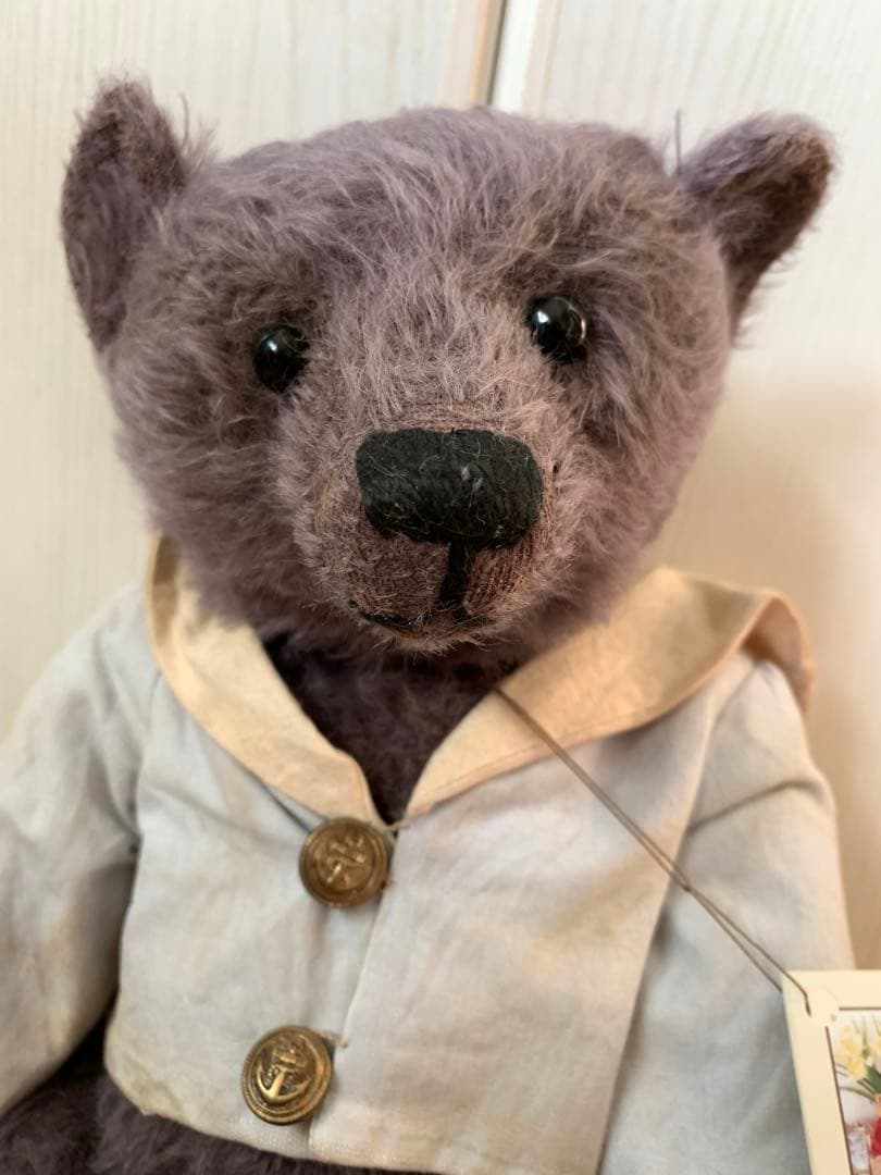 フォーゲットミーノット　テディベア　JOY様　海外作家　アーティスト作家