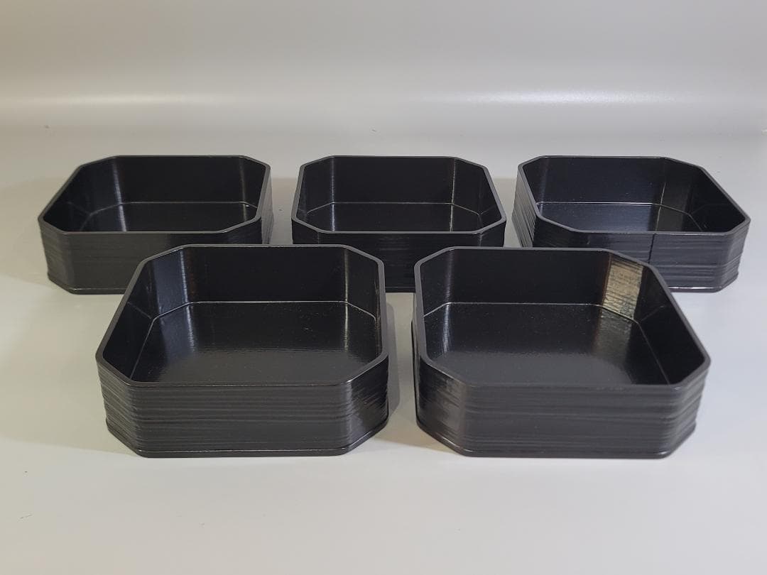 DT304 茶道具 一閑塗 縁高 共箱 美品