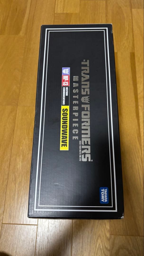 新品未開封 トランスフォーマー•マスターピース MP-13 サウンドウェーブ