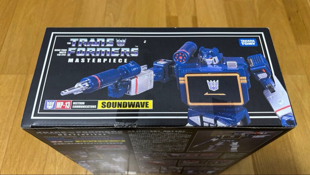 新品未開封 トランスフォーマー•マスターピース MP-13 サウンドウェーブ