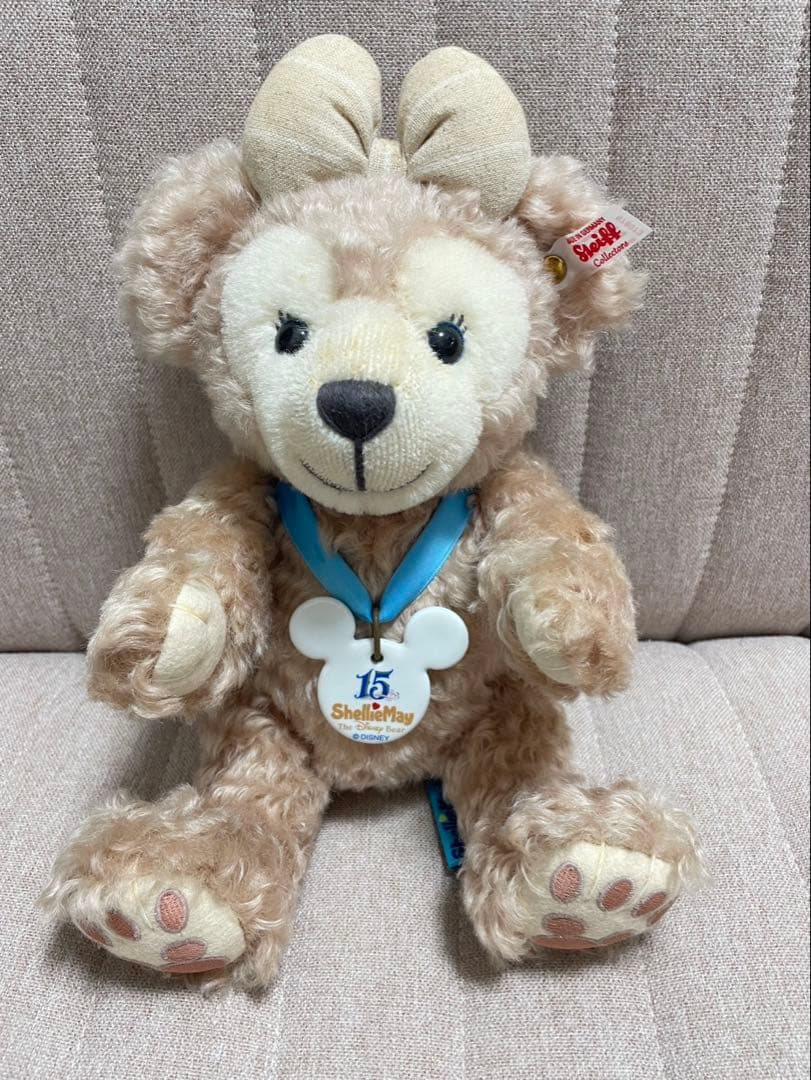 美品　シュタイフ　ディズニー　シェリーメイ 15周年　3000体限定