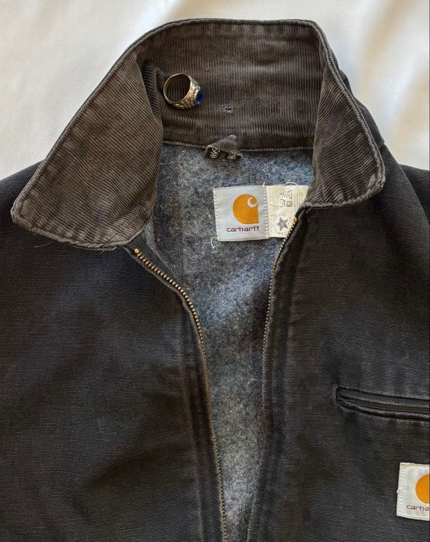 カーハート デトロイトジャケット ブラック JB105 90s