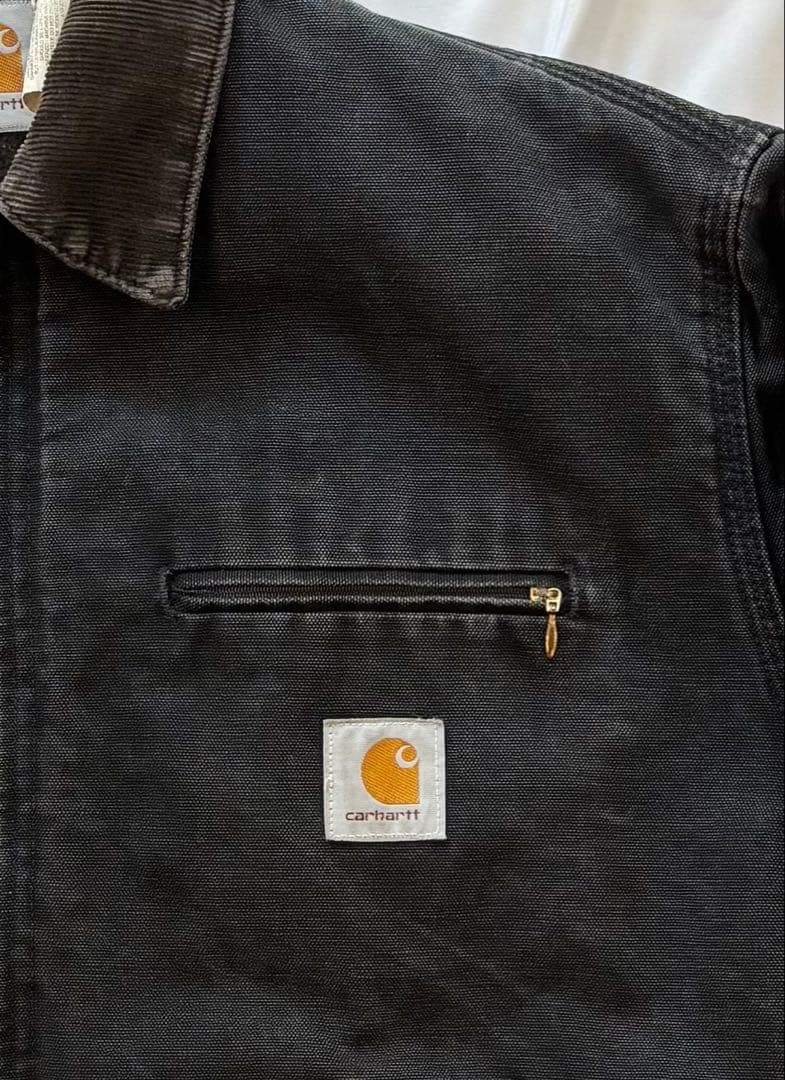 カーハート デトロイトジャケット ブラック JB105 90s
