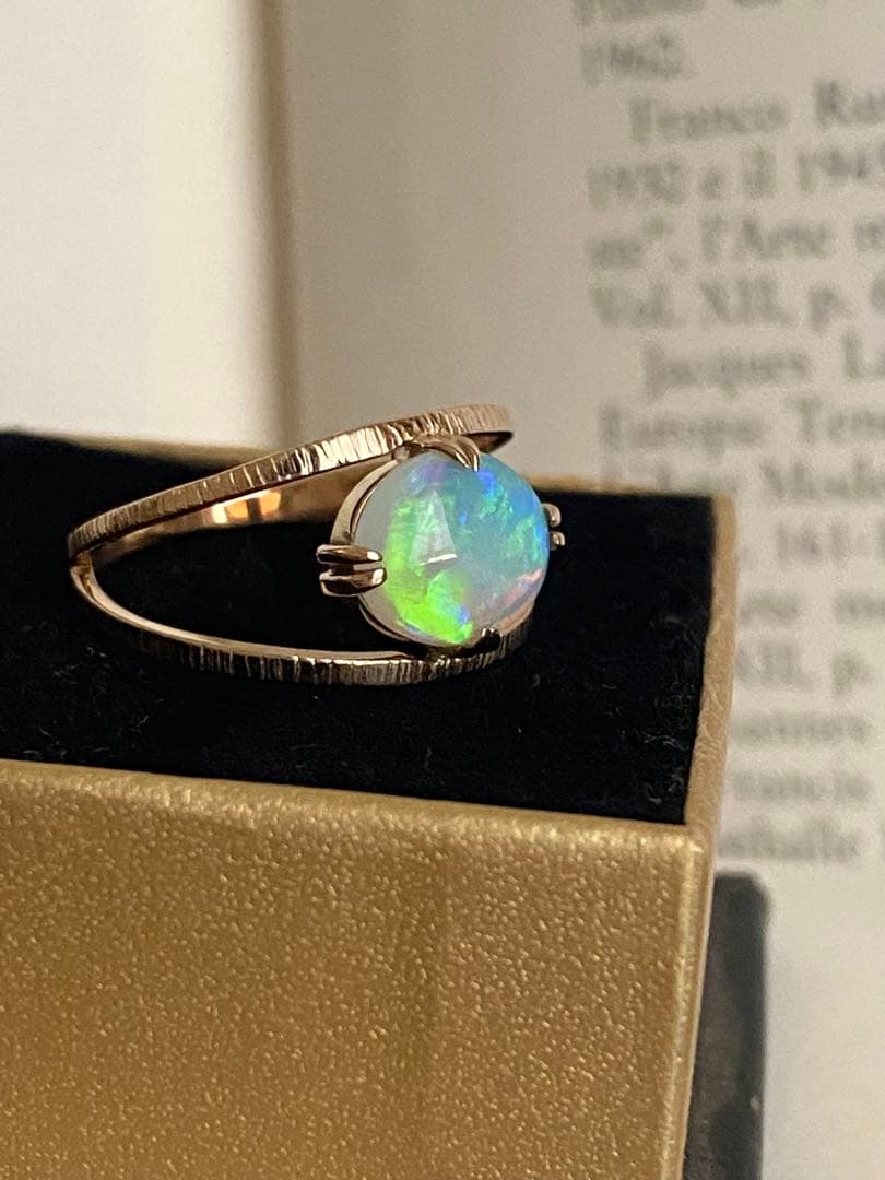 ♡理楽♡　オーダー　オパールデザインリング