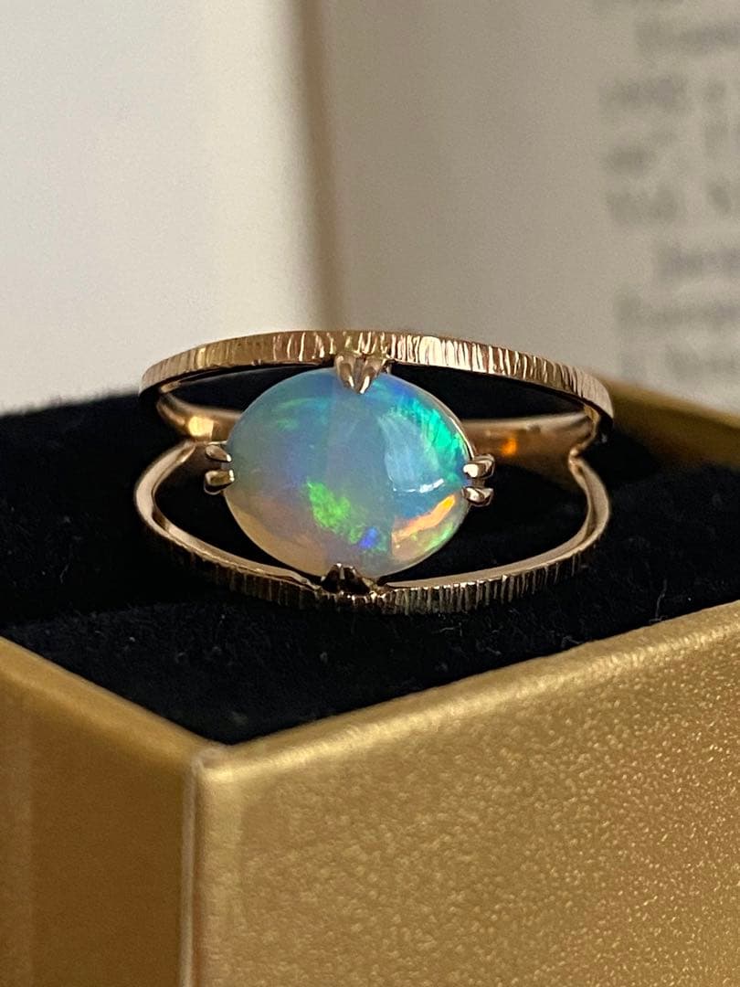 ♡理楽♡　オーダー　オパールデザインリング