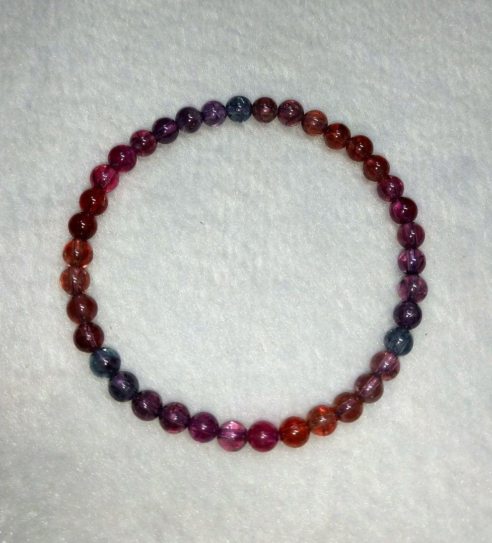 専用【極上,小粒】レインボーカラースピネル　ブレスレット　美品　希少　天然