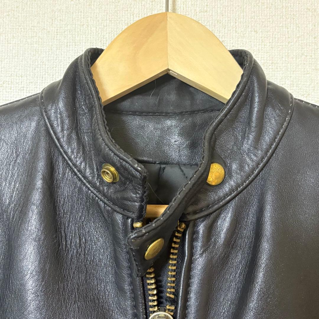 訳あり 90s Vanson シングルライダース USA製 サイズ36 古着