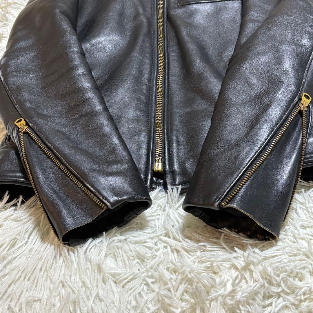 訳あり 90s Vanson シングルライダース USA製 サイズ36 古着