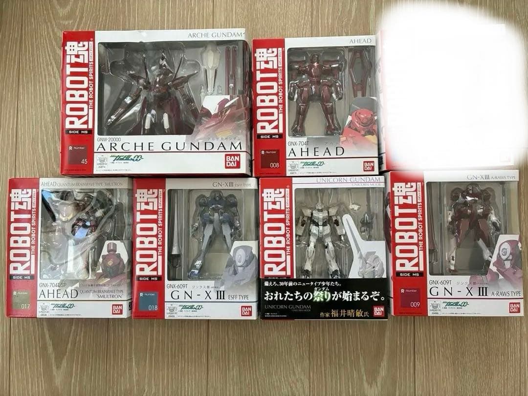 【未開封】ロボット魂 ガンダムセット売り 6点