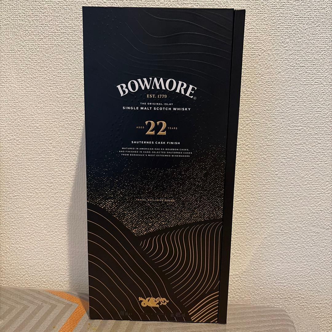 BOWMORE 22年 シングルモルトウイスキー 700ml ボウモア