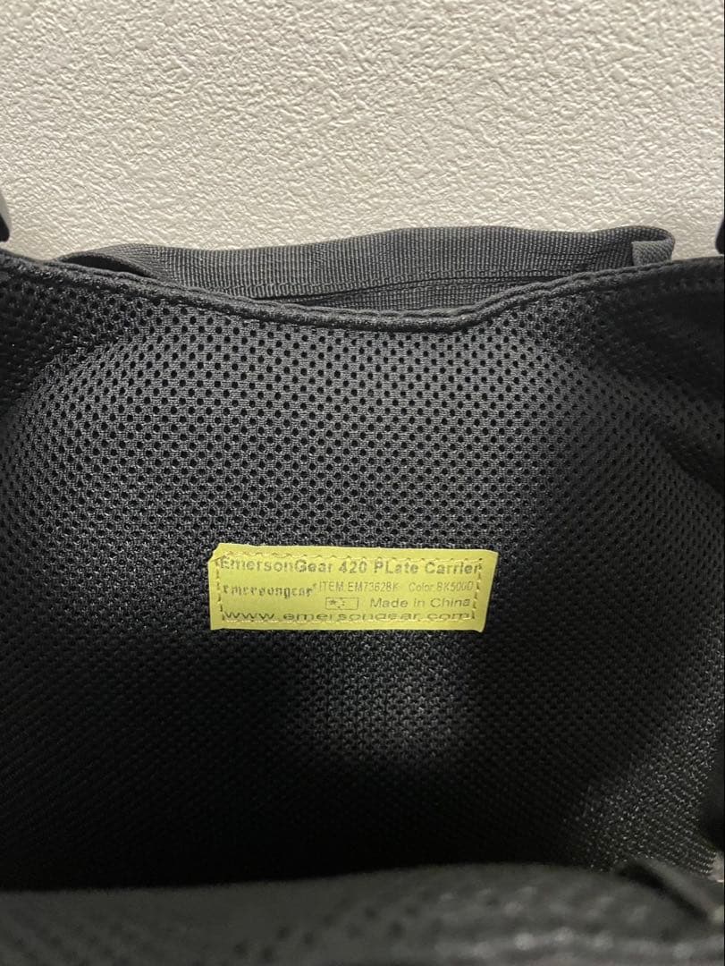 Plate Carrier ブラック