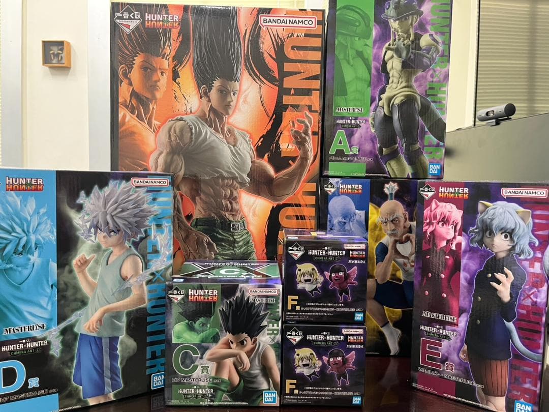 一番くじ ハンターハンター ラストワン A B C D E F コンプ セット