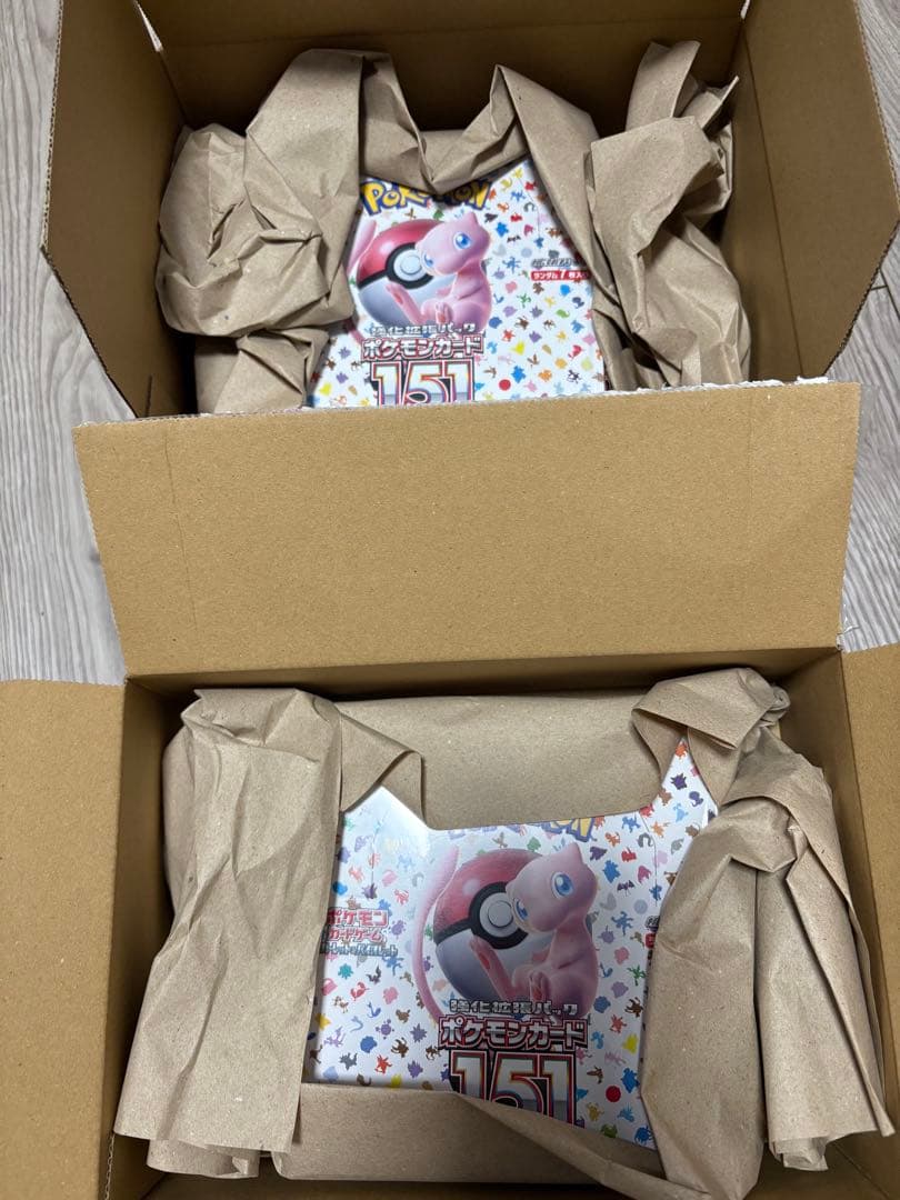 ポケモンカード151 シュリンク付き　2BOX