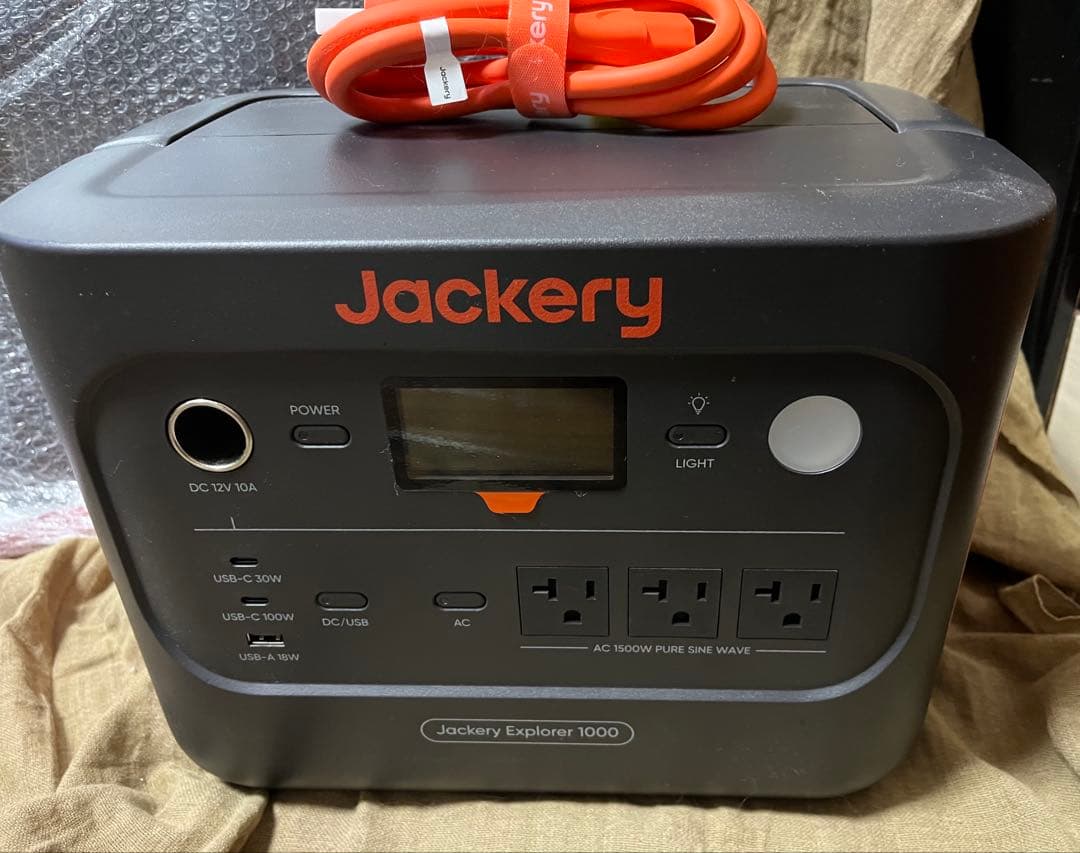 【最終値下げ】Jackery1000ポータブル電源 1070Wh +ソーラー