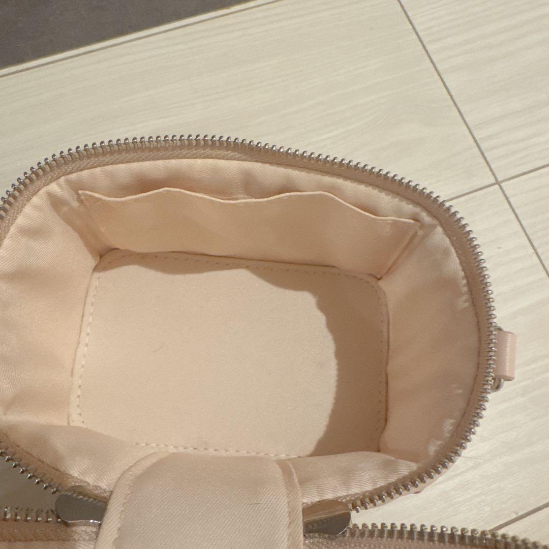 darich ダーリッチ キルティングビジュースクエアミニバッグ ピンク