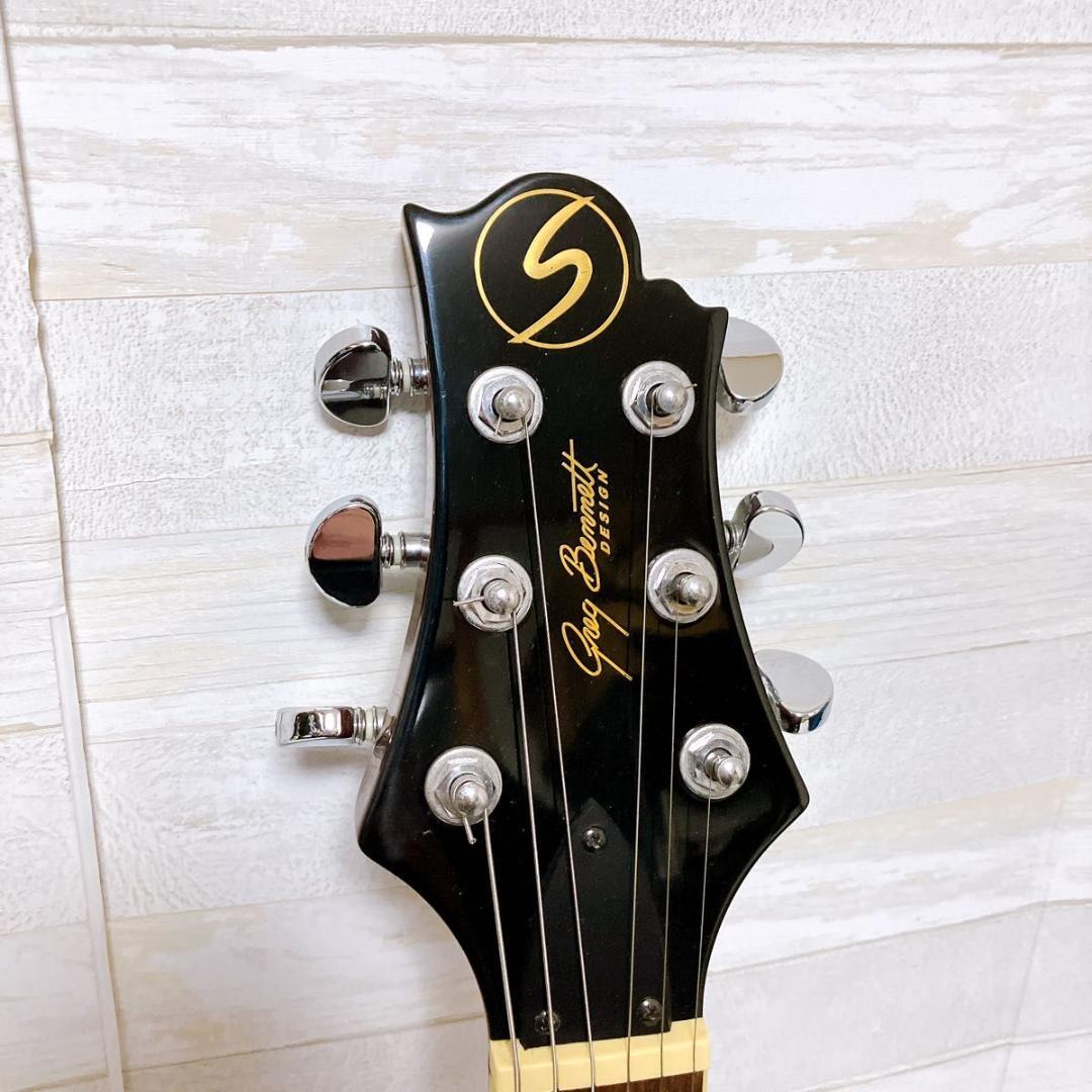 【極美品】Greg Bennett AV-5 エレキギター スポルテッドメイプル