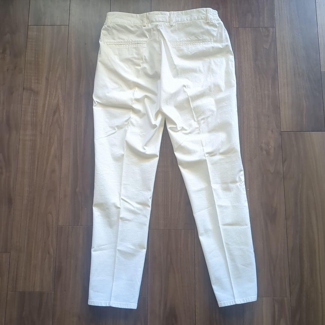 giabsarchivio ホワイト チノパン ドローストリング（サイズ46）