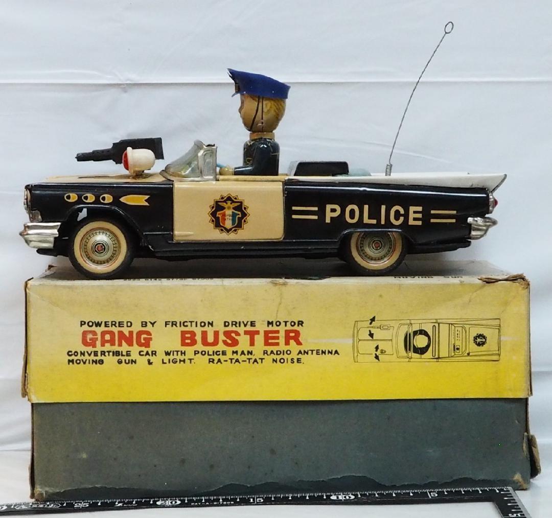 イチコー【ビュイック エレクトラ ギャングバスター】ブリキ tin car箱付