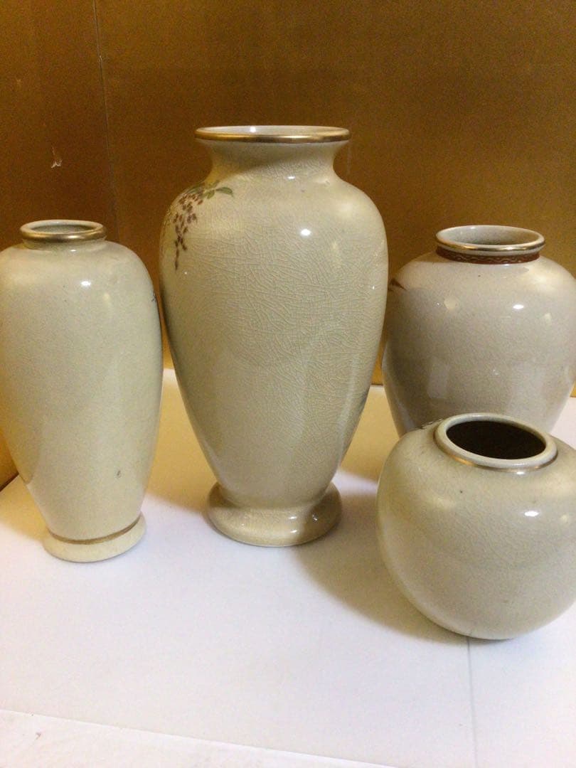 薩摩花瓶４個セット