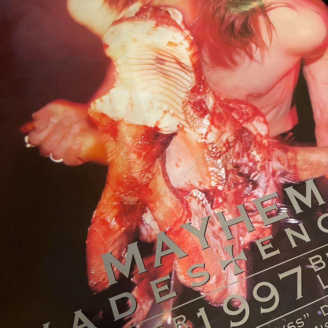 90s デッドストック mayhem 大判ポスター