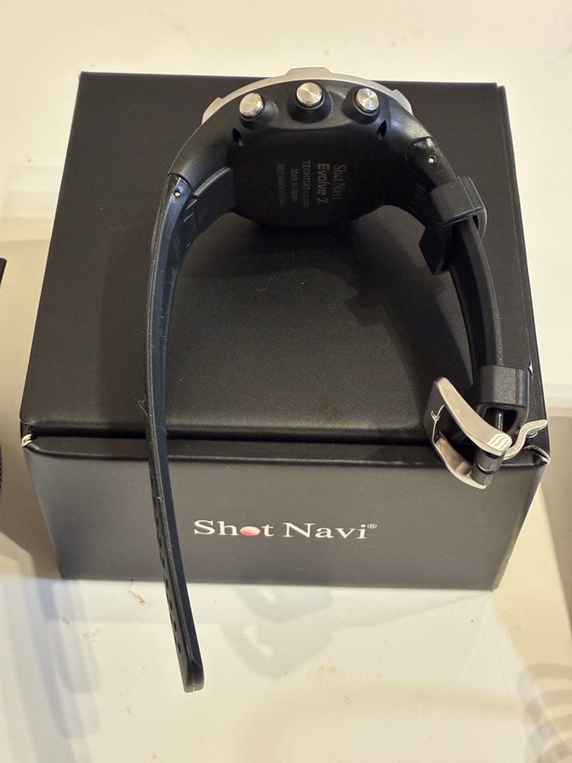 ショットナビ エボルブ アルファ Shot Navi Evolve α ブラック