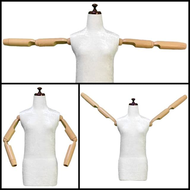 和装トルソー可動腕付き　着付け練習用ボディ　着付けマネキン　日本製