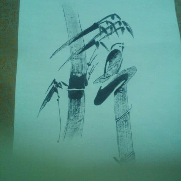 ＊掛軸、松竹梅