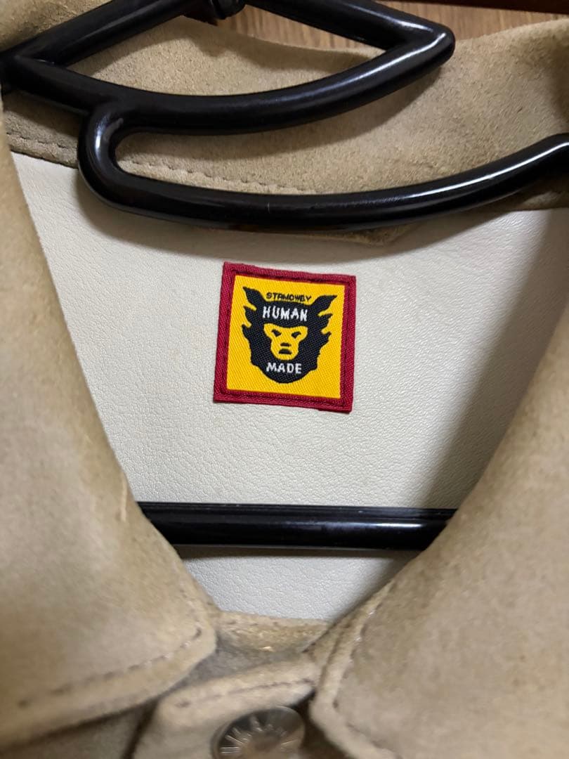 定価14万　human made ヒューマンメイド　スエード　ジャケットnigo