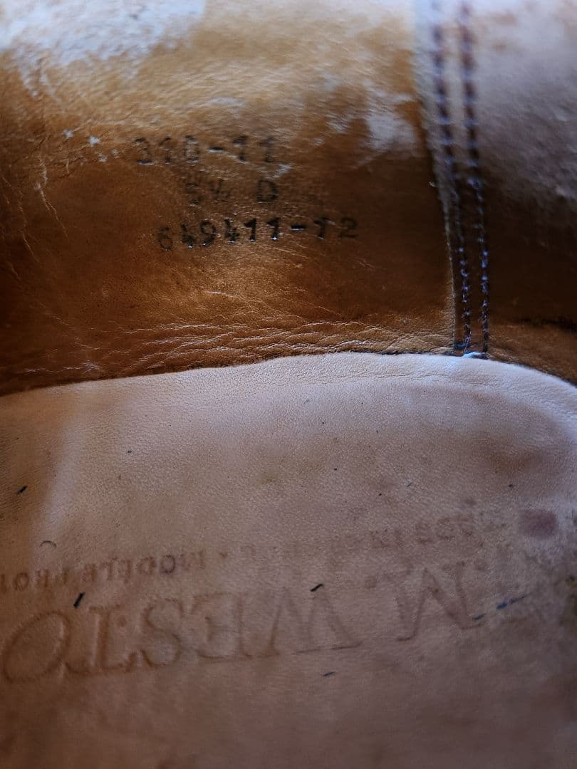 J.M.WESTON セミブローグ 310 5 1/2D