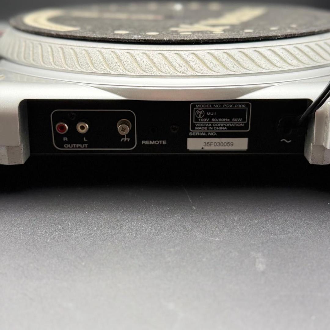 【動作未確認】Vestax PDX-2300 ターンテーブル