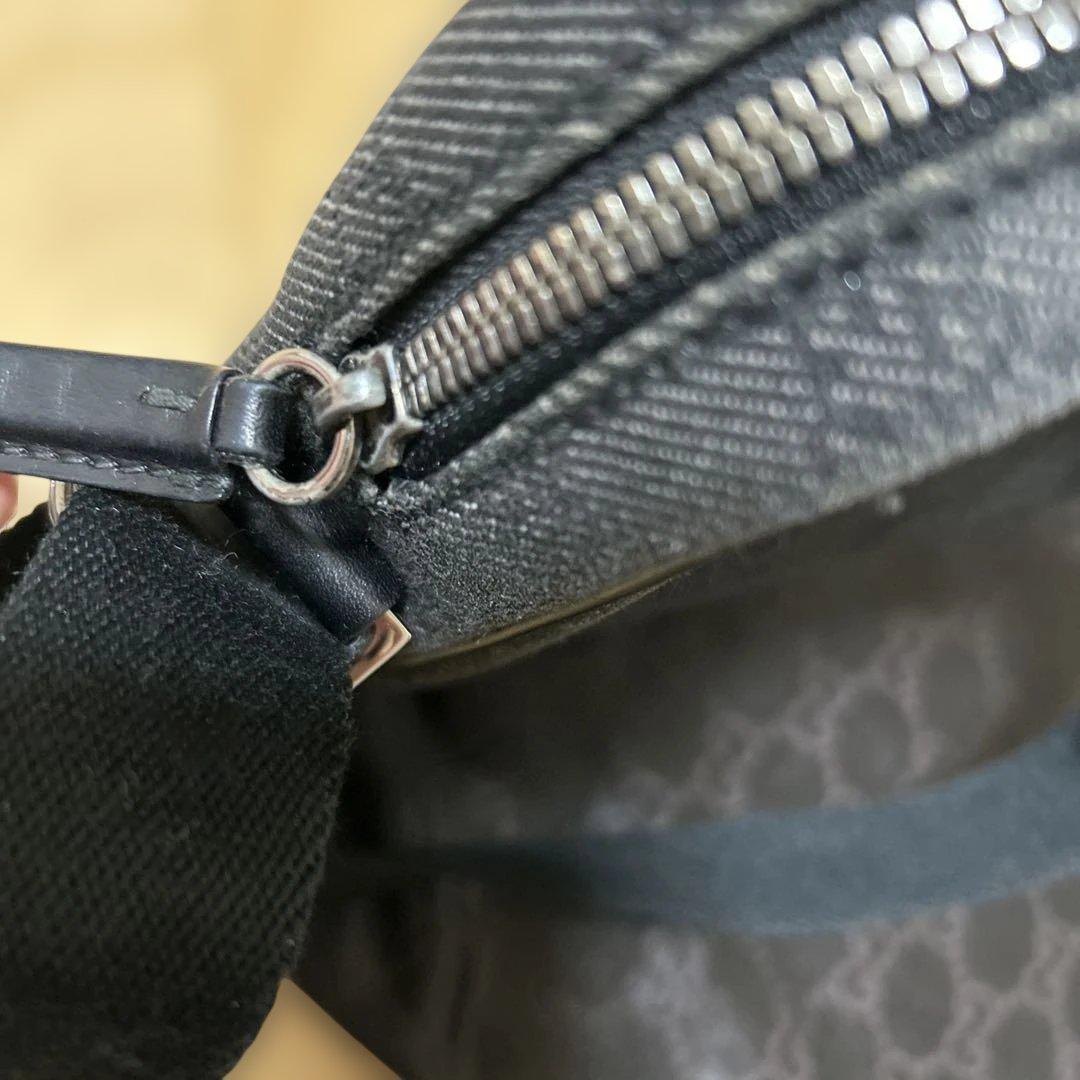 【GUCCI 】値下げ中！美品ブラック ショルダーバッグ