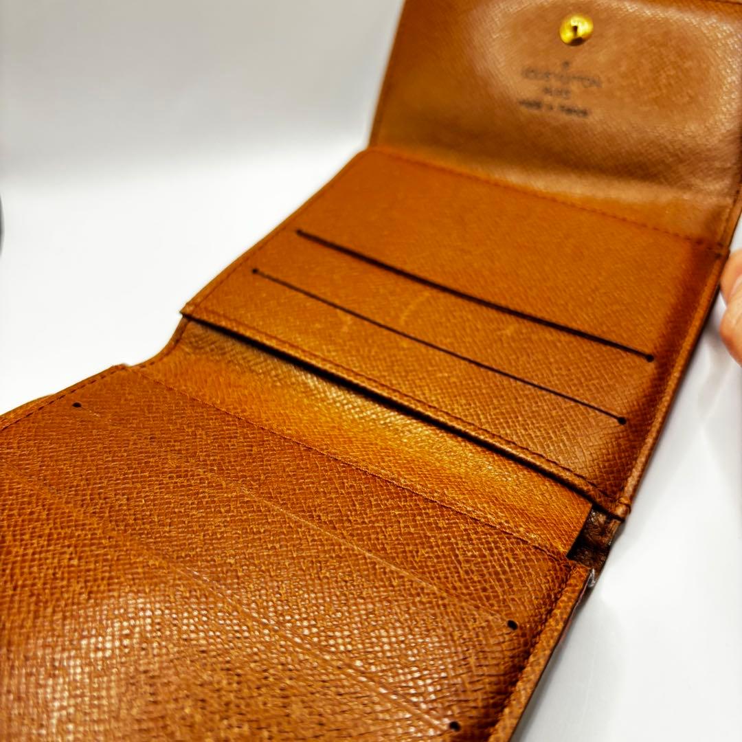 Ezbuy　モノグラム　ポルトモネビエカルトクレディ　Wホック財布