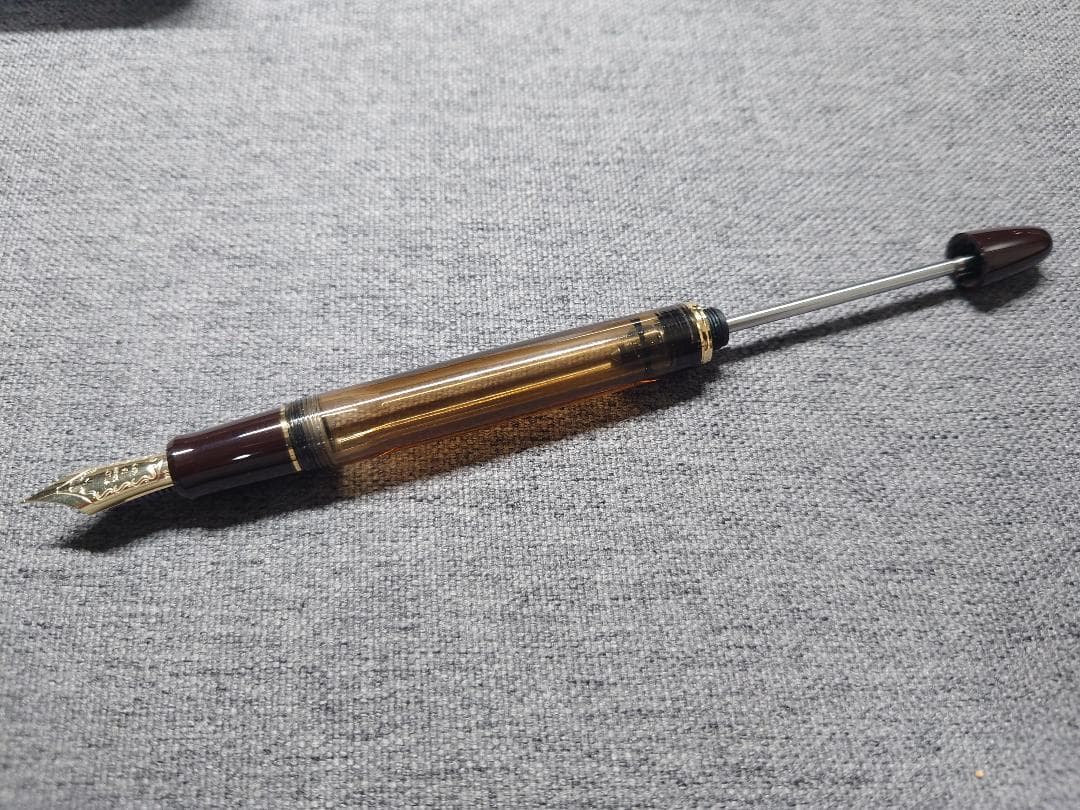 FKK-3MRP-BNF PILOT 万年筆 カスタム823 F ブラウン