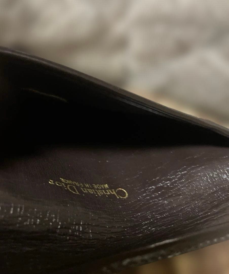 オールド　ビンテージ　ディオール　財布　ほぼ未使用品